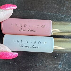 Love Letter and Vanilla Musk roll on perfume